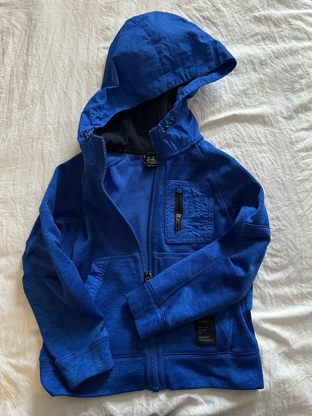 Athletic Works Boys 4/5 Extra Small Light Jacket Blue